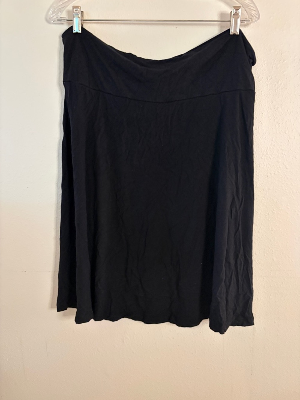 GAP Black A-Line Midi Skirt